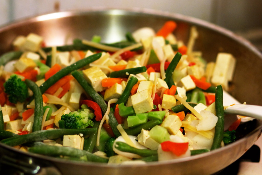 Preparing Homemade Fried Vegetable Recipes.