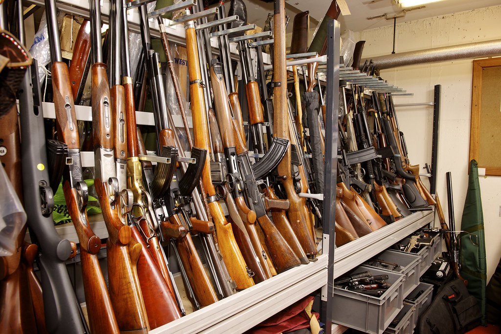 How to safely handle and store firearms?